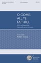 O Come, All Ye Faithful SATB choral sheet music cover